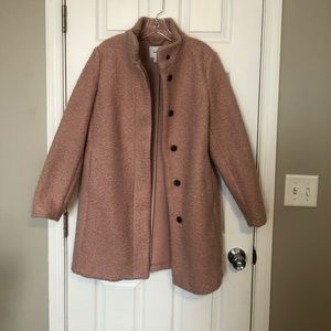 Old Navy Pink Fuzzy Winter Coat